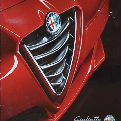 Alfa Romeo Giulietta 2014 brosjyre