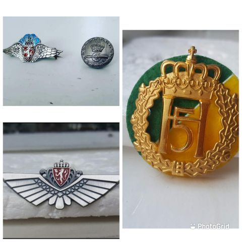 Militære merker og medaljer
