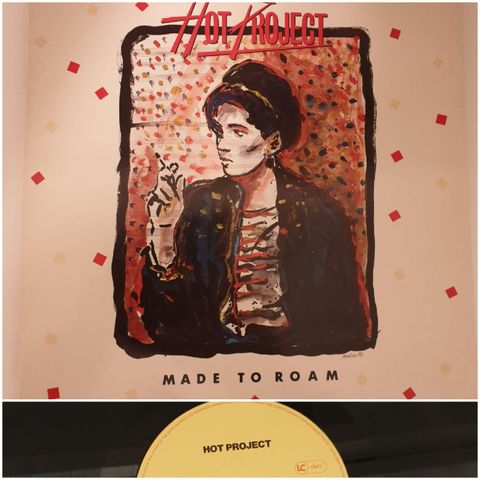 VINTAGE/RETRO LP-VINYL "HOT PROJECT/MADE TO ROAM 1984"