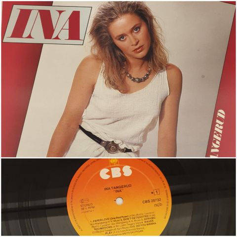 VINTAGE/RETRO LP-VINYL "INA TANGERUD 1983 "