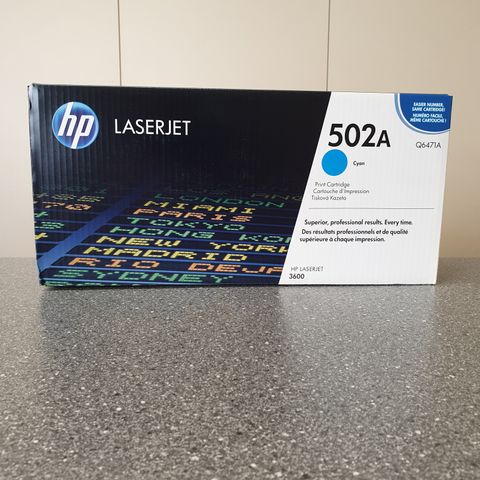 HP toner 502A