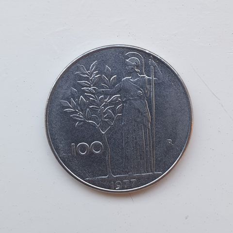 100 lire Italia - 1972 og 1977