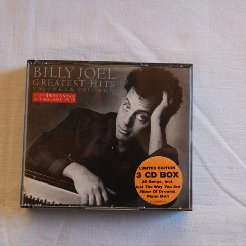 Billy Joel. Greatest Hits. Volume I & Volume II. 3 Stk CD - Plater