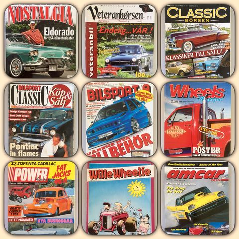 30 blader: Amcar, Power, Wheels, Bilsport, Nostalgia, Classic- og Veteranbørsen