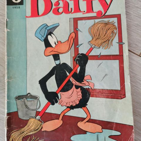 Tegneserie Daffy fra 1958, selges