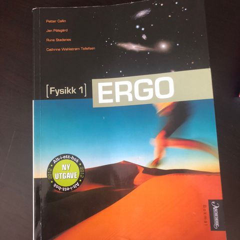 Ergo - fysikk 1 VGS