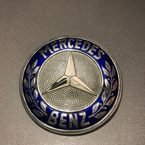 mercedes merke/emblem/emaljeskilt