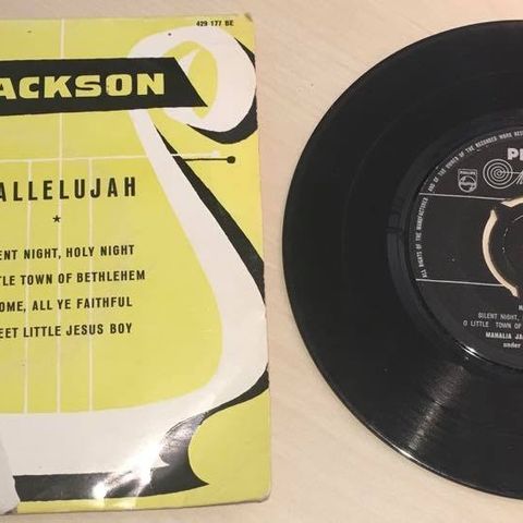 Mahalia Jackson – Hallelujah (7", EP,1957)