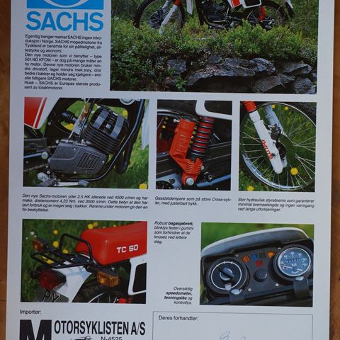 Sachs TC50 brosjyre