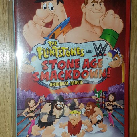 The Flinstones and W Stone Age Smackdown Original movie dvd selges!