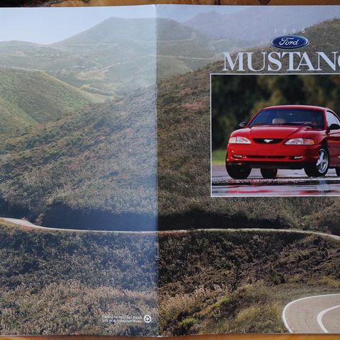 Ford Mustang 1996 brosjyre