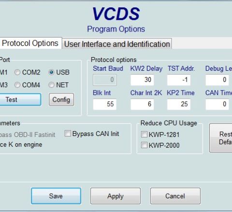 VCDS Ross Tech VAG COM med LapTop