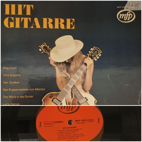 VINTAGE/RETRO LP-VINYL "HIT GITARRE MFP "