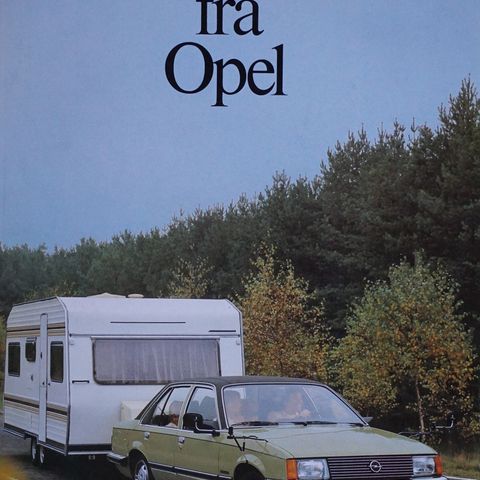 Trekkvogner fra OPEL Kadett til Monza