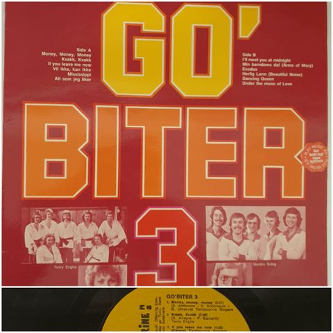 VINTAGE/RETRO LP-VINYL "GO'BITER 3/MONEY MONEY MONEY 1977 "