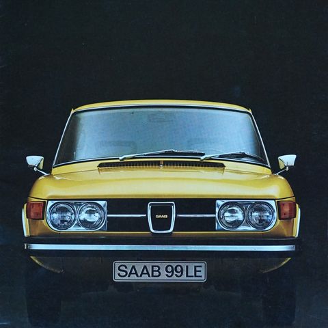 SAAB 99L/ 99EMS 1973 brosjyre