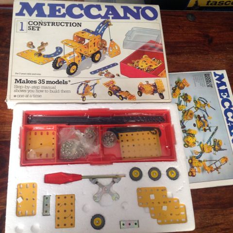 Mecano 1 Construction Set 1978