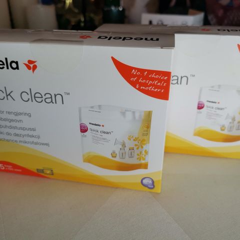 Medela steriliserings poser