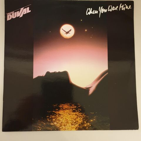 VINTAGE/RETRO LP-VINYL "FRANK DUVAL/WHEN YOU WERE MINE 1987"