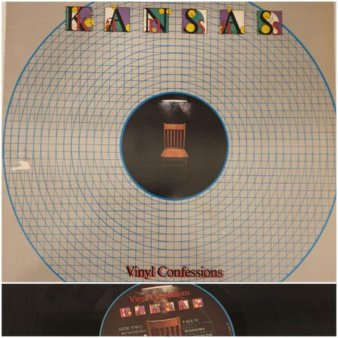 VINTAGE/RETRO LP-VINYL "KANSAS/VINYL CONFESSIONS 1982"