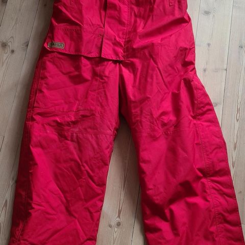 Taiga rød bukse - snowhill trousers, str. C54