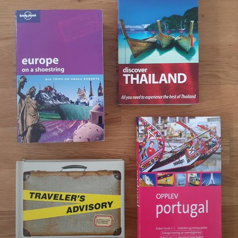 Diverse reisebøker