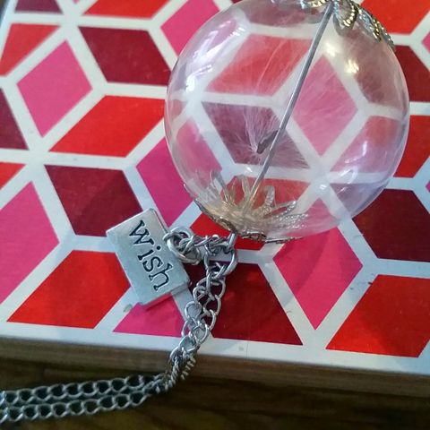 Glass Bulb Wish smykke - necklace (ny pris!)