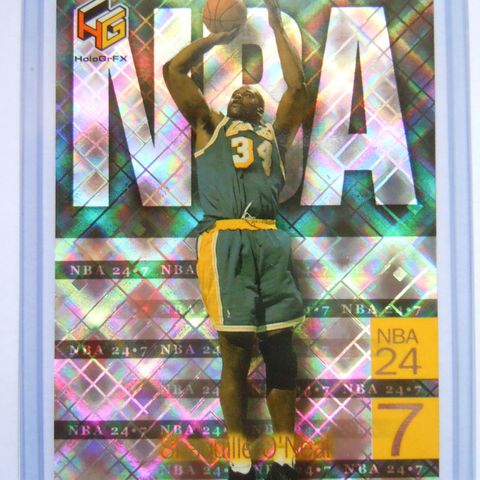 1999 Upper Deck HologrFX - NBA Shaq O`Neal basketballkort LA Los Angles Lakers