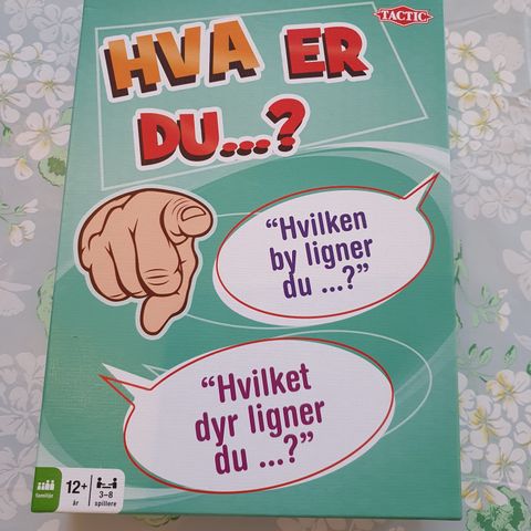 Hva er du? brettspill selges