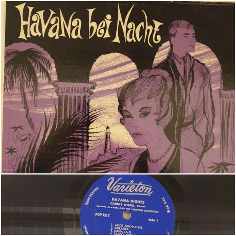 VINTAGE/RETRO LP-VINYL "HAVANA BEI NACHT/CARLOS "