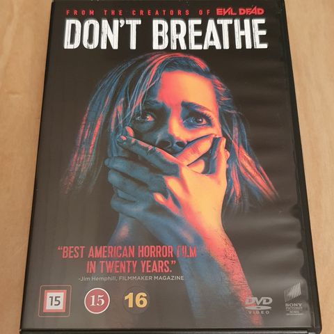 Don`t Breathe  ( DVD )