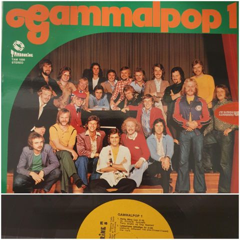 VINTAGE/RETRO LP-VINYL "GAMMALPOP 1/OLE IVARS - TORRY ENGHS OG DAG SPANTELL ++"