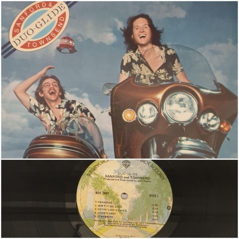 VINTAGE/RETRO LP-VINYL "SANFORD & TOWNSEND/DUO - GLIDE "