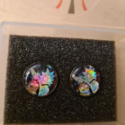 Nye ear plug/piercing 12mm Rick and Morty