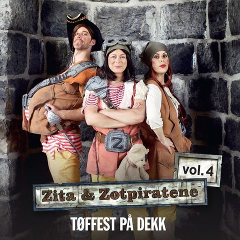 Zita & Zotpiratene tøffeste på dekk vol. 4 CD