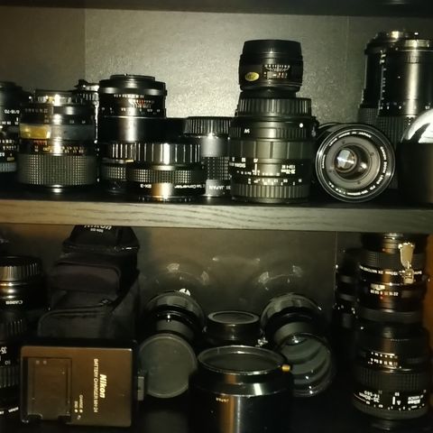 Lenses for Nikon Canon Sony Minolta ...