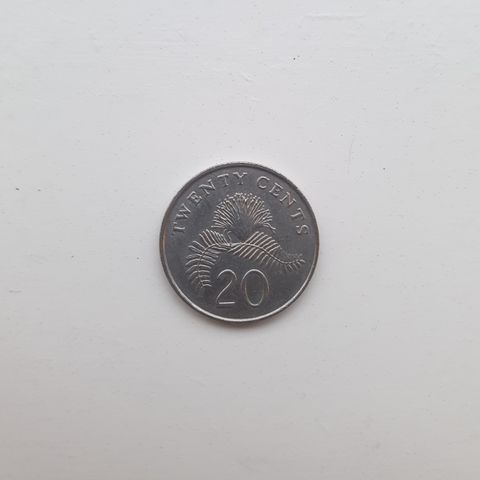 20 cent Singapore - 1989