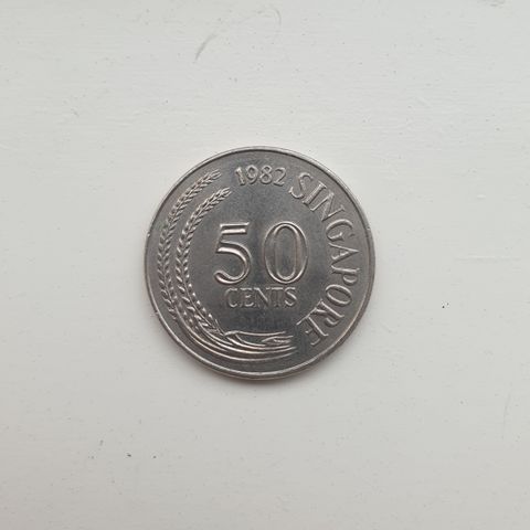 50 cent Singapore - 1982