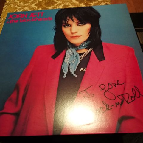 Selger bort Joan Jett And The Blackhearts  I Love Rock N Roll Vinyl