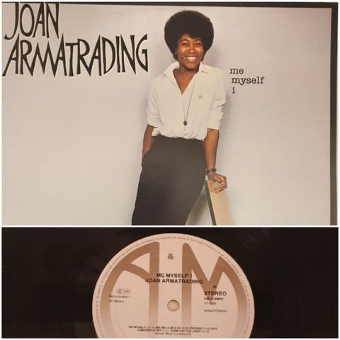 VINTAGE/RETRO LP-VINYL "JOAN ARMATRADING/ME MYSELF I - 1980"