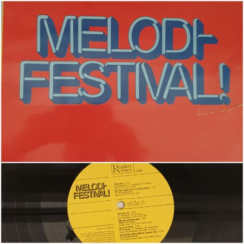 VINTAGE/RETRO LP-VINYL "MELODIFESTIVAL 1978"