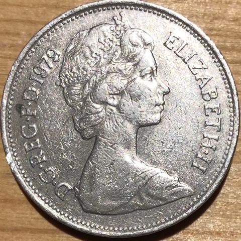 10 New Pence fra 1979