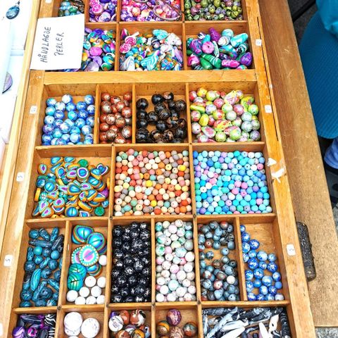Large Collection of Polymer Clay Beads for Jewellery Making