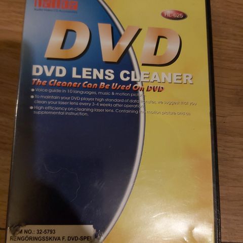 DVD LENS CLEANER.