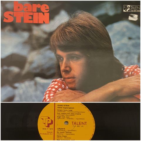 VINTAGE/RETRO LP-VINYL "BARE STEIN/STEIN INGEBRIGTSEN 1973"