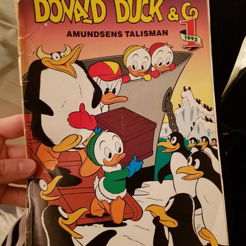 14 stk bilag til Donald Duck