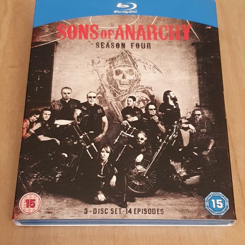 Sons of Anarchy - Sesong 4  ( BLU-RAY )