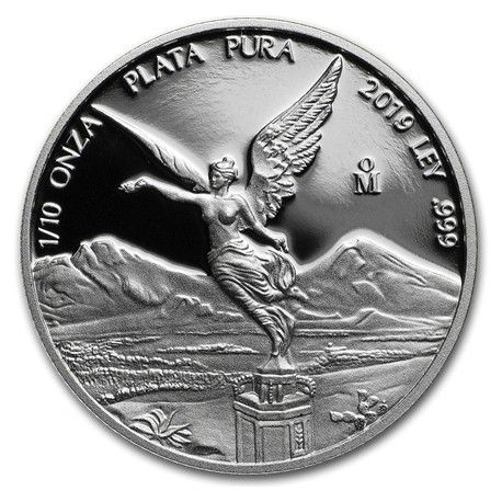 Mexican Silver Libertad Coin 2019 1/10 oz PROOF