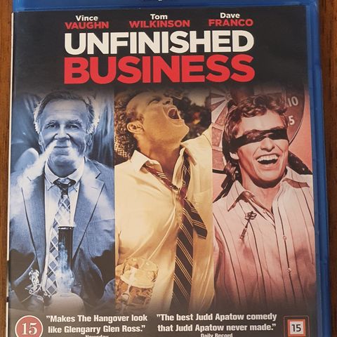 Unfinished business - Blu-ray