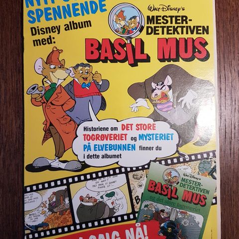 Mester Detektiv Basil Mus (1988)